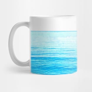 Blue Ocean Illustration Mug